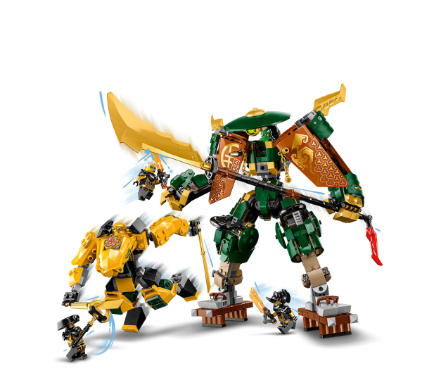LEGO Ninjago 71794 Drużyna mechów ninja Lloyda i Arina - 1141575 - zdjęcie 3